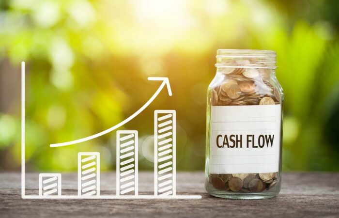 cash flow loan in a jar