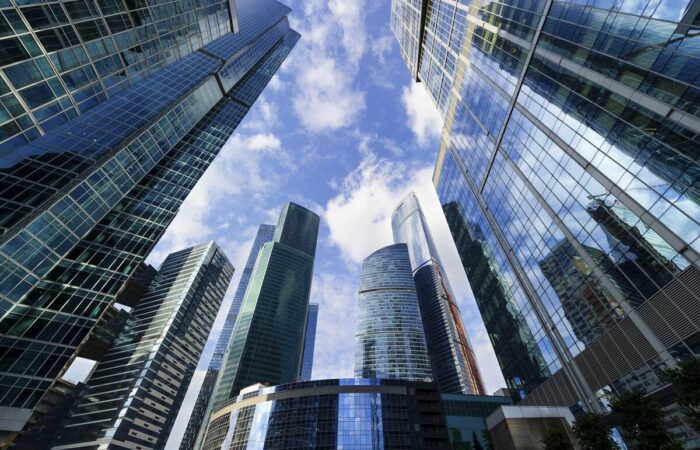 commercial-property-finance-1200 looking up a skyscrapers