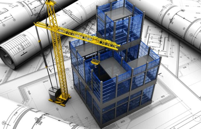 development-finance-1200 3d rendered construction