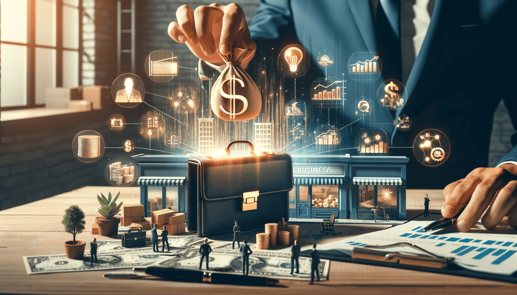business seizing a growth opportunity