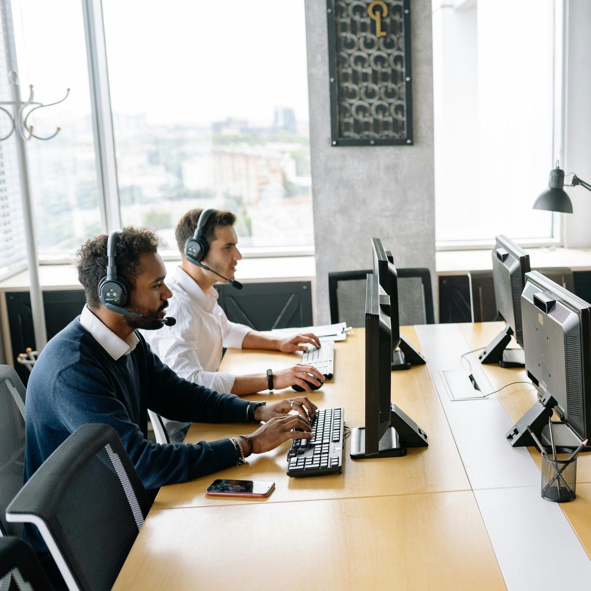 Illustration of SME-focused website design workspace with modern UI elements